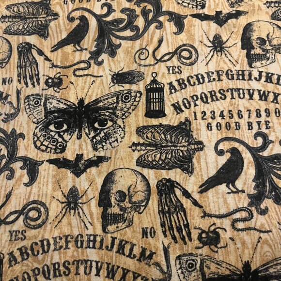 Unique OUUJIA BOARD Handmade Cotton Pillowcase fits a STANDARD or QUEEN PILLOW - Picture 4 of 4